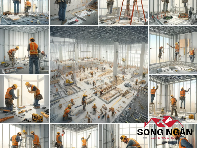 Thi Công Trần thạch cao giá rẻ tphcm